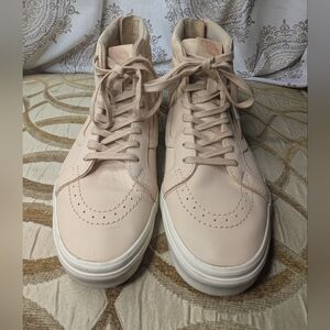 Clean Vans Unisex SK8-Hi MTE High Top Lace Up Khaki Mens 9 Women's 10.5